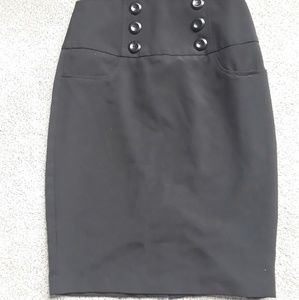 BCX Black Pencil Skirt